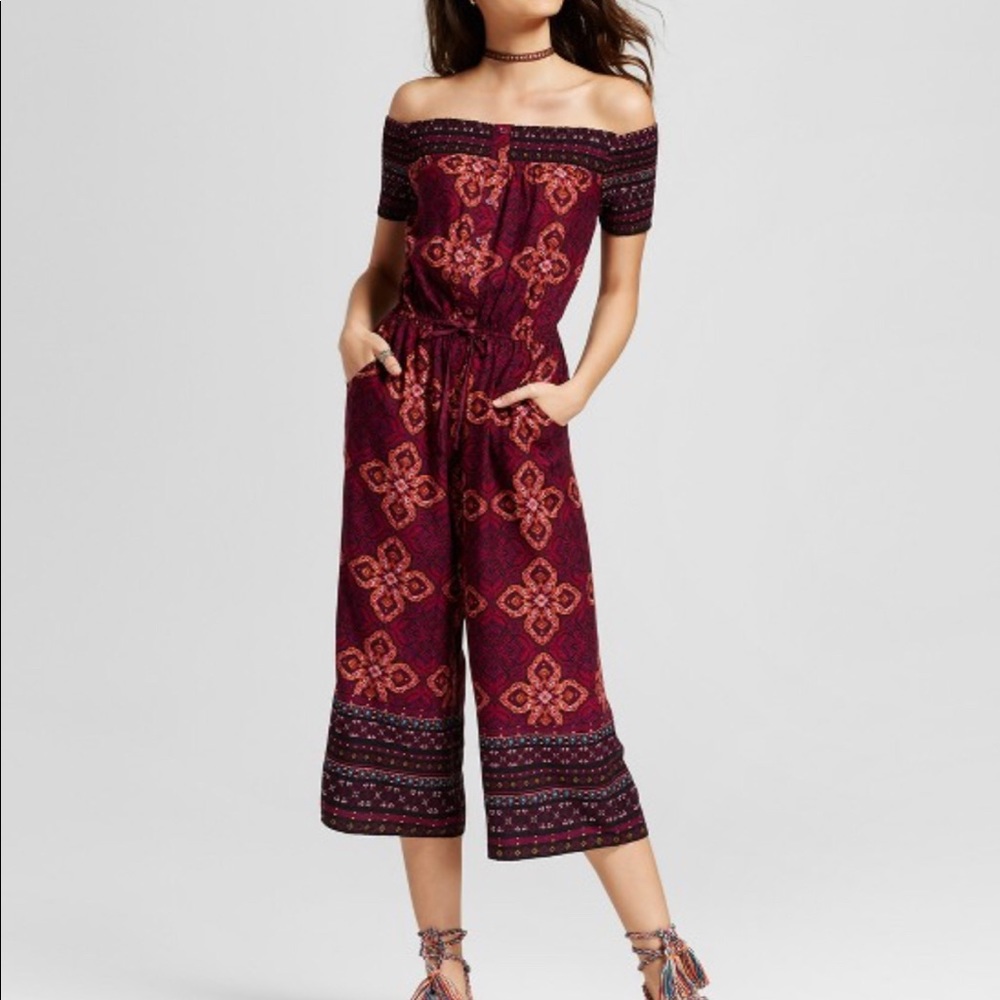 Boho Printed Jumpsuit